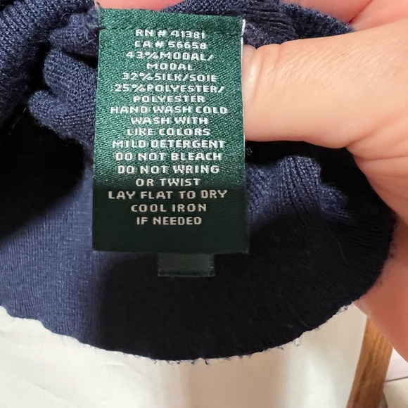 Ralph Lauren Silk Blend Sweater, M, EUC - Picture 3 of 3